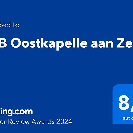 B&B Oostkapelle Aan Zee Exterior photo